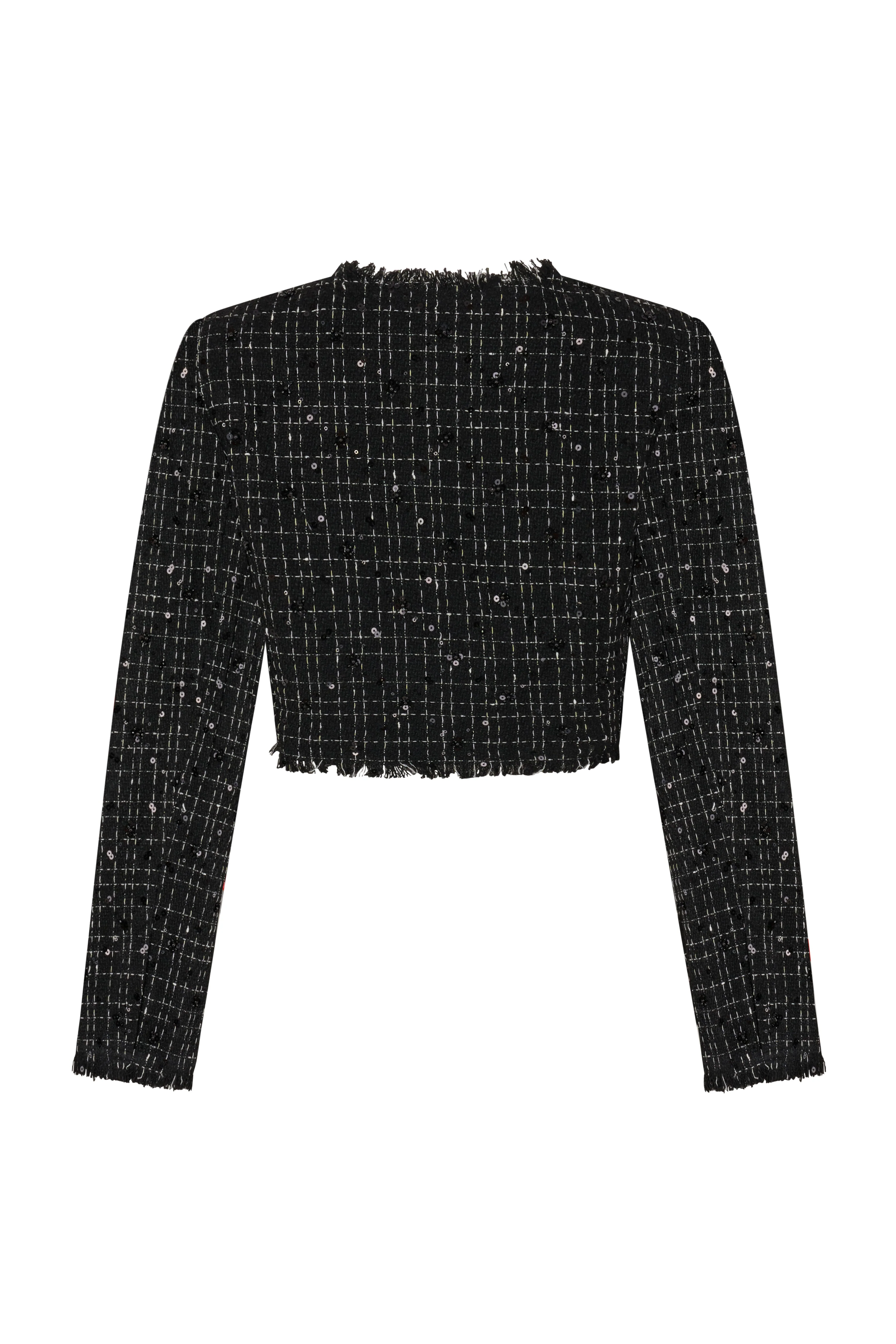 ASAP Tweed Jacket Black - Image 18