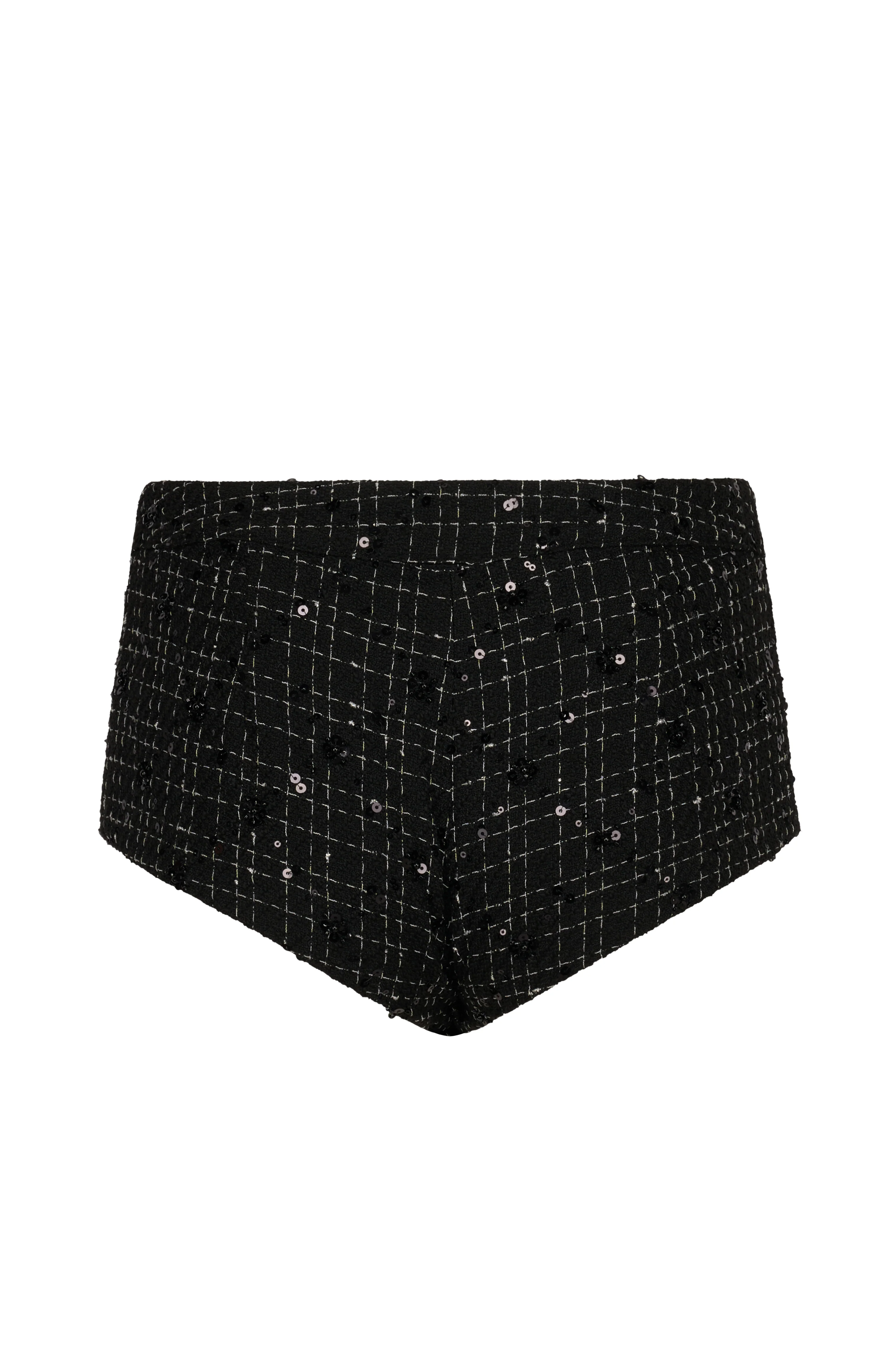 ASAP Tweed Shorts Black - Image 15