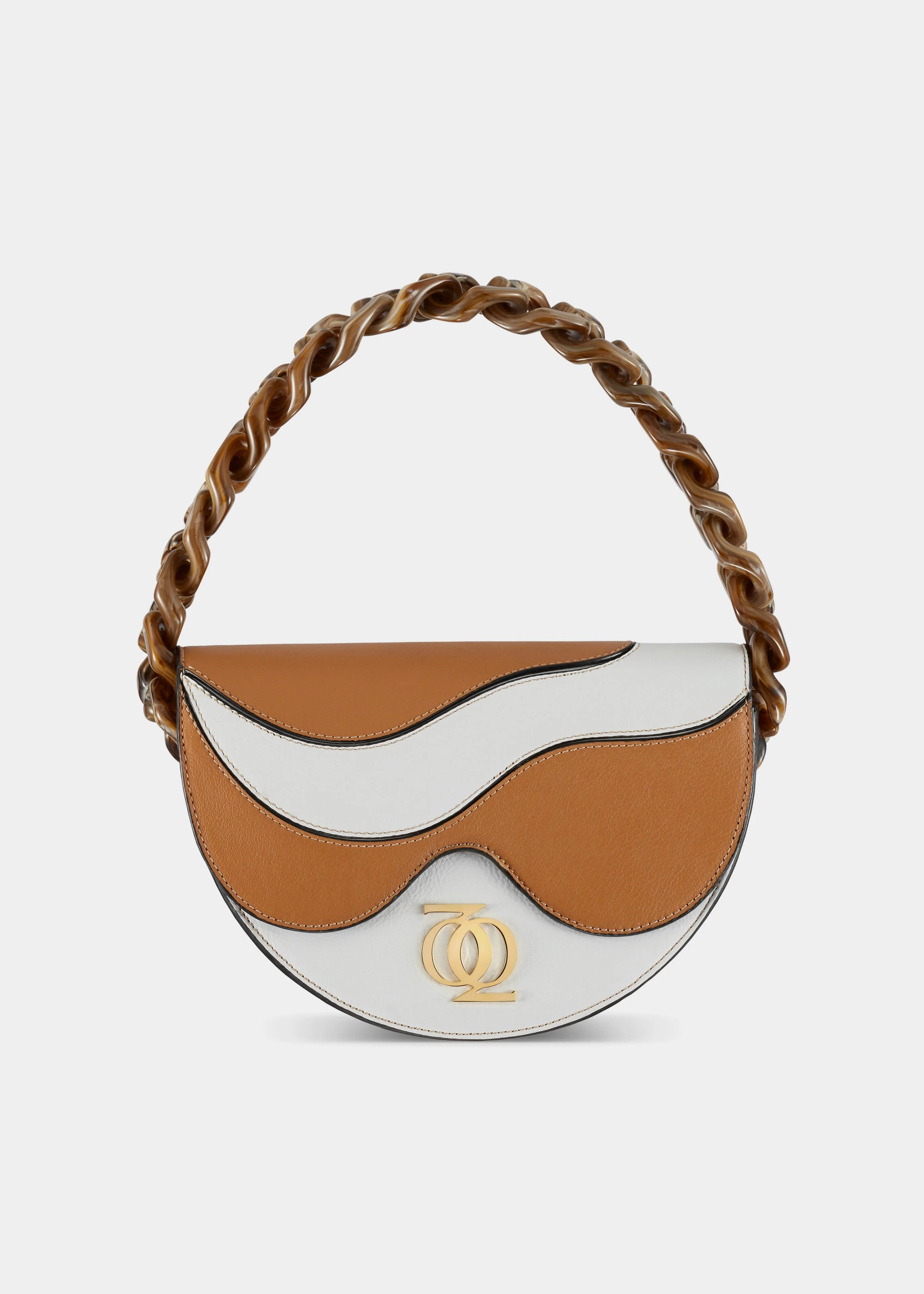 Bonny Bag White & Cognac - Image 3