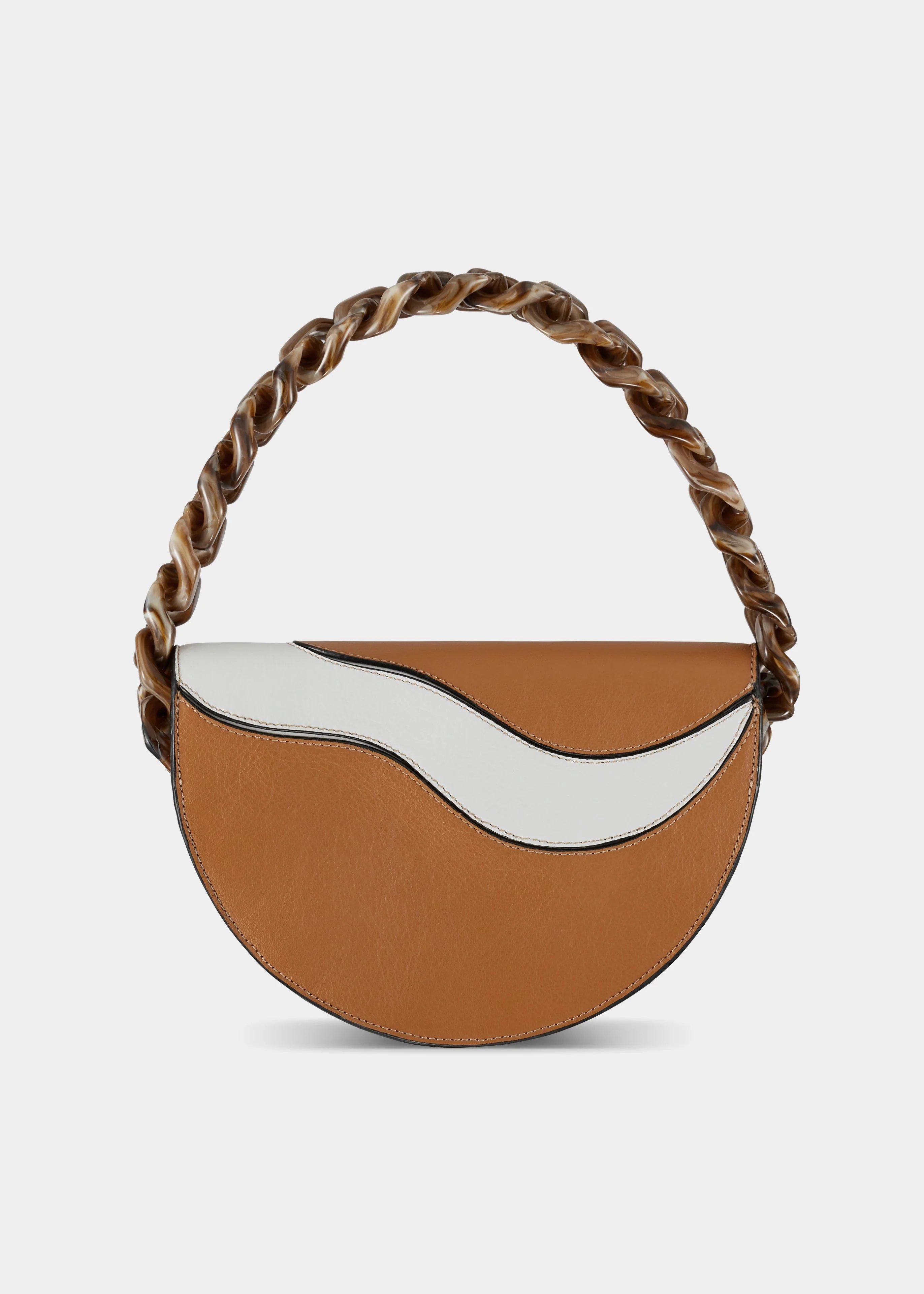 Bonny Bag White & Cognac - Image 5