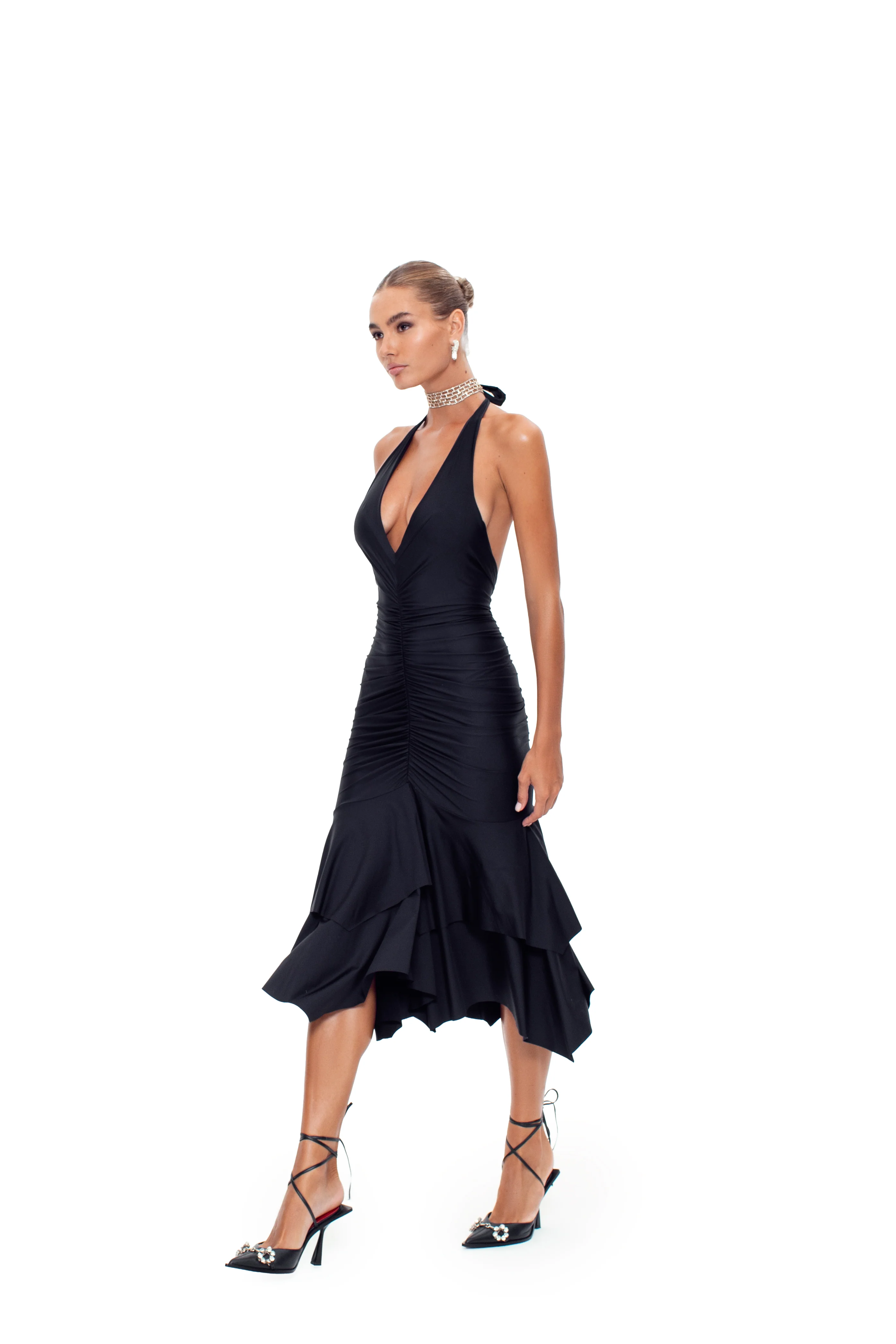 Esmeralda Dress Black - Image 6