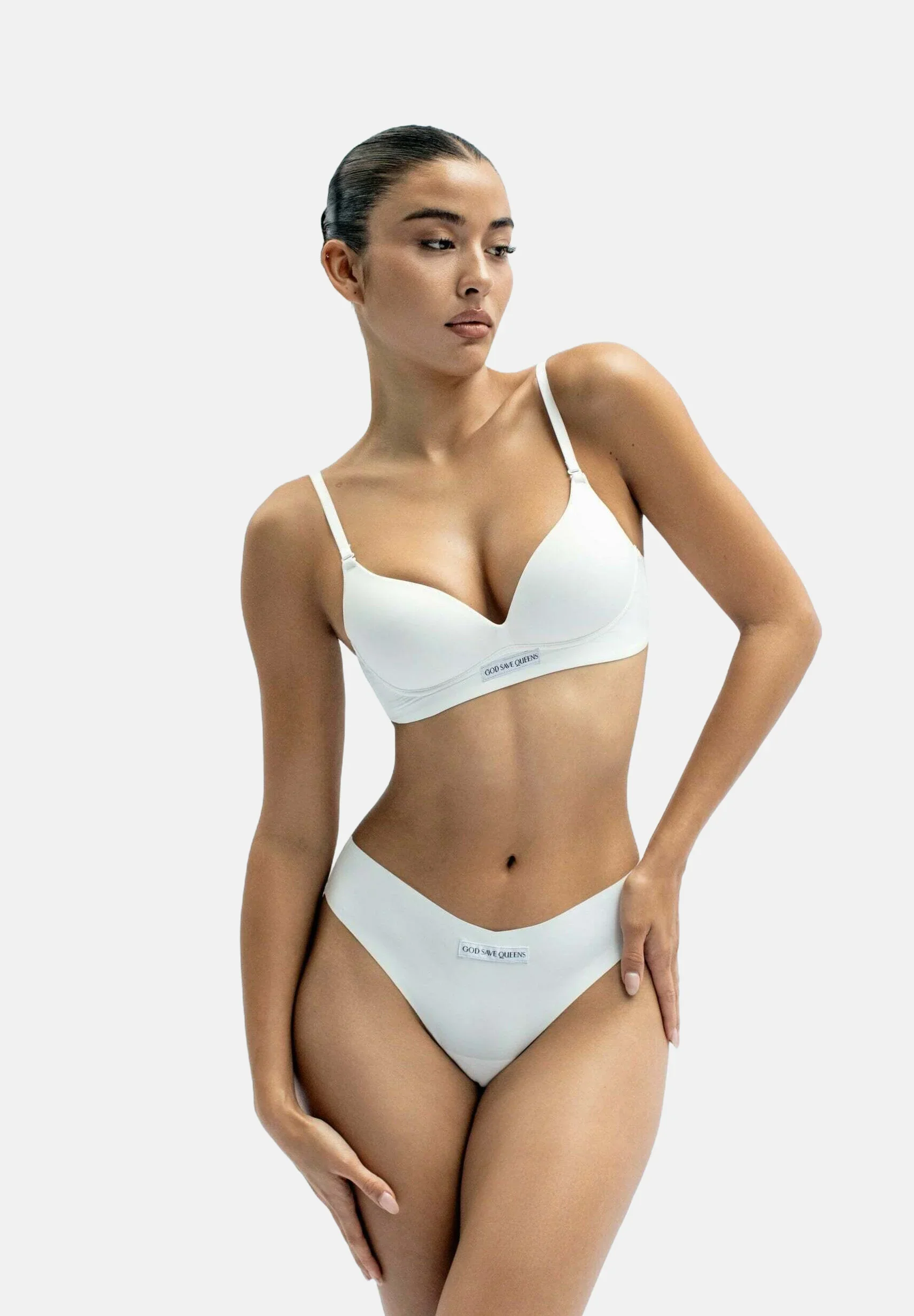 Second Skin Brazilian Panty White - Image 8