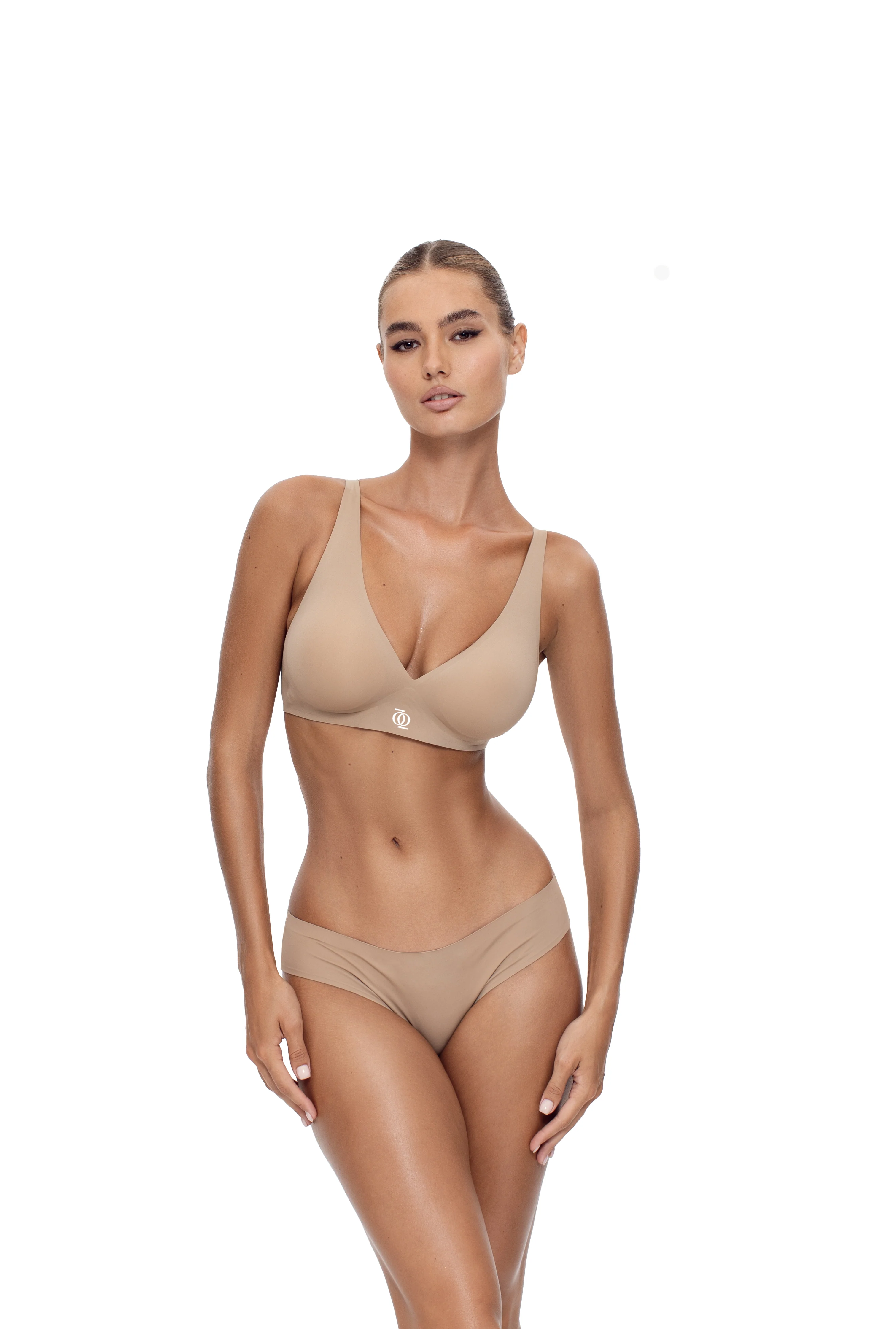Second Skin Push Up Bralette Mocha QQ - Image 5