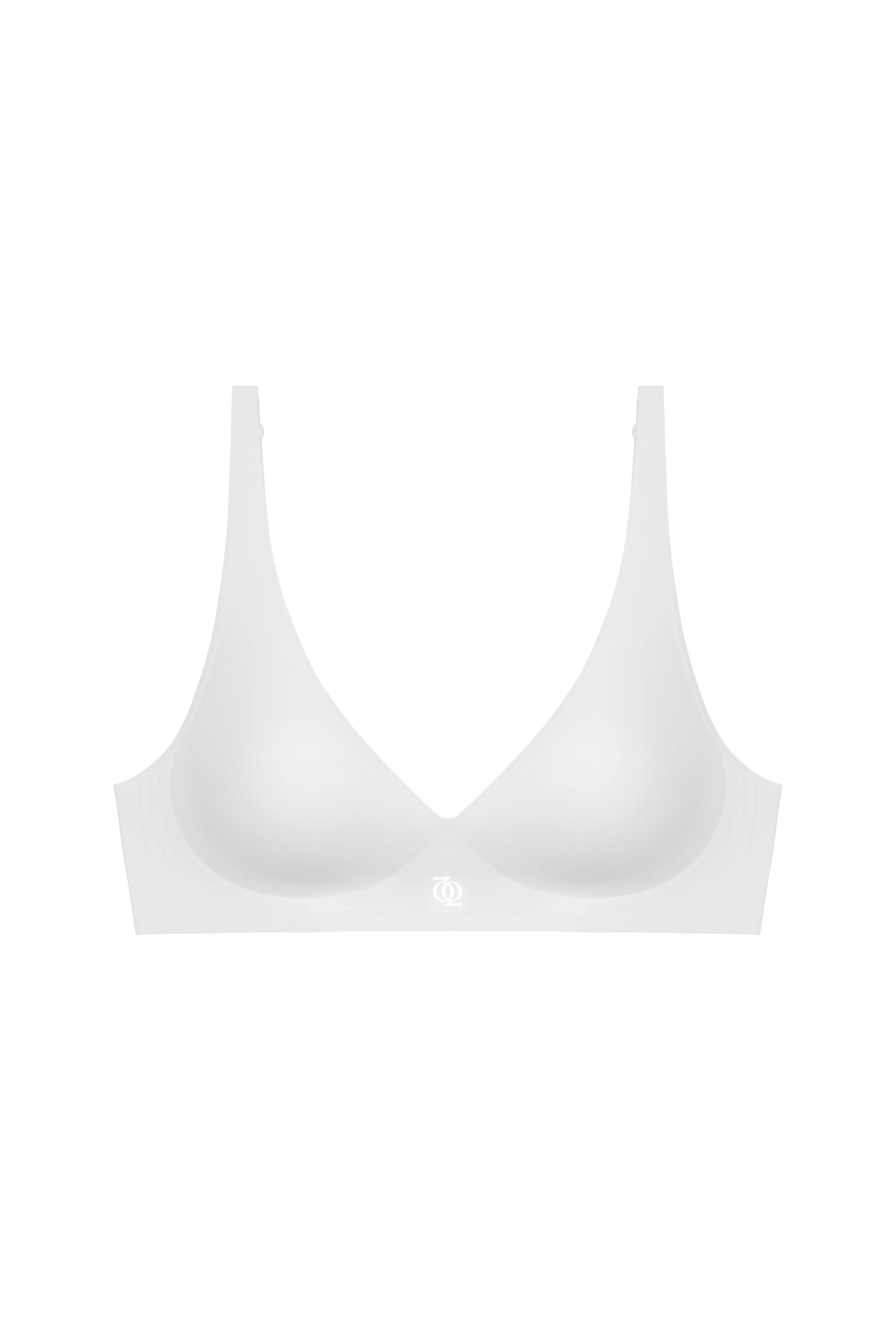 Second Skin Push Up Bralette Off White QQ