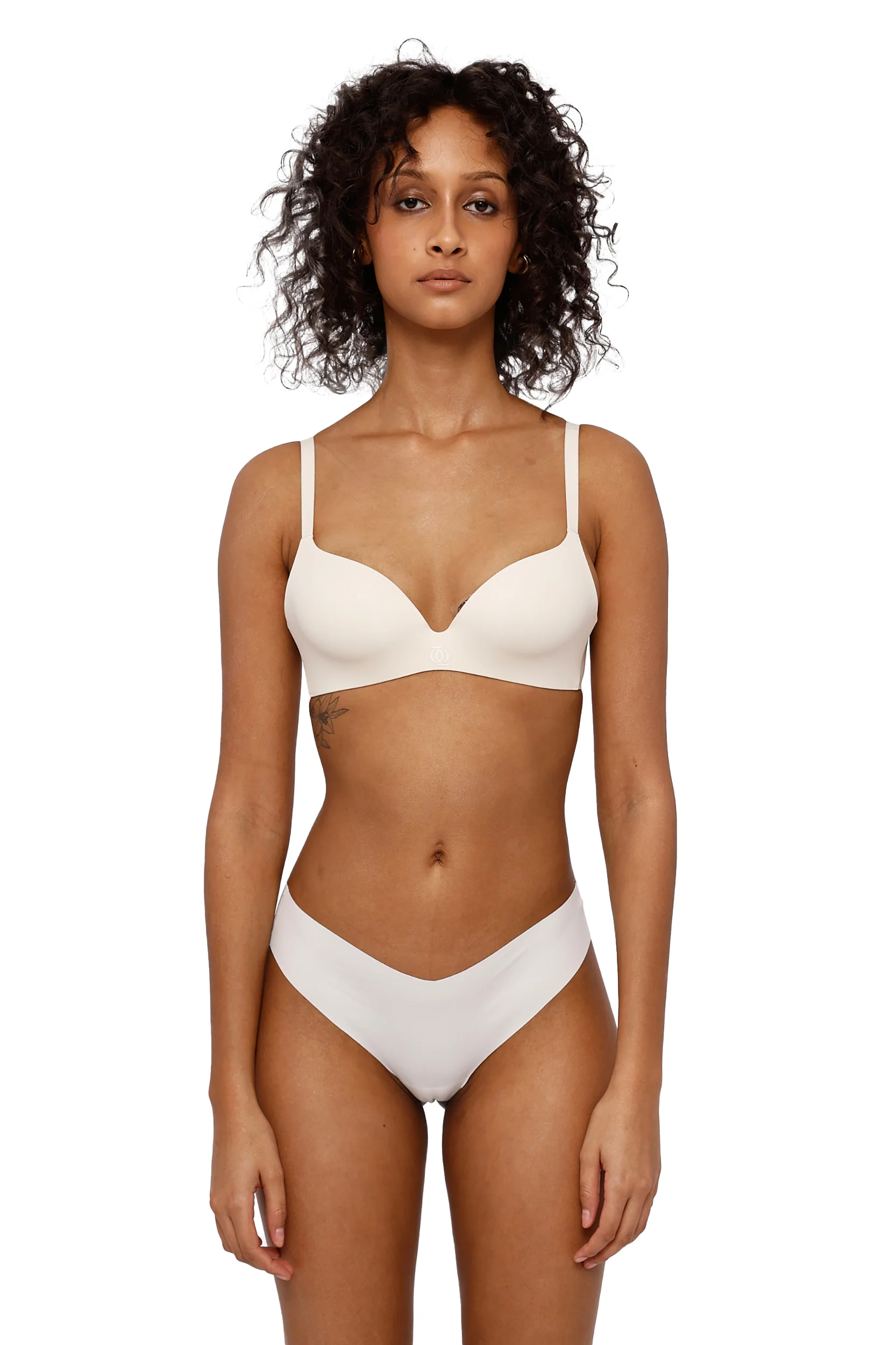 Second Skin Teardrop Bra Vanilla - Image 8