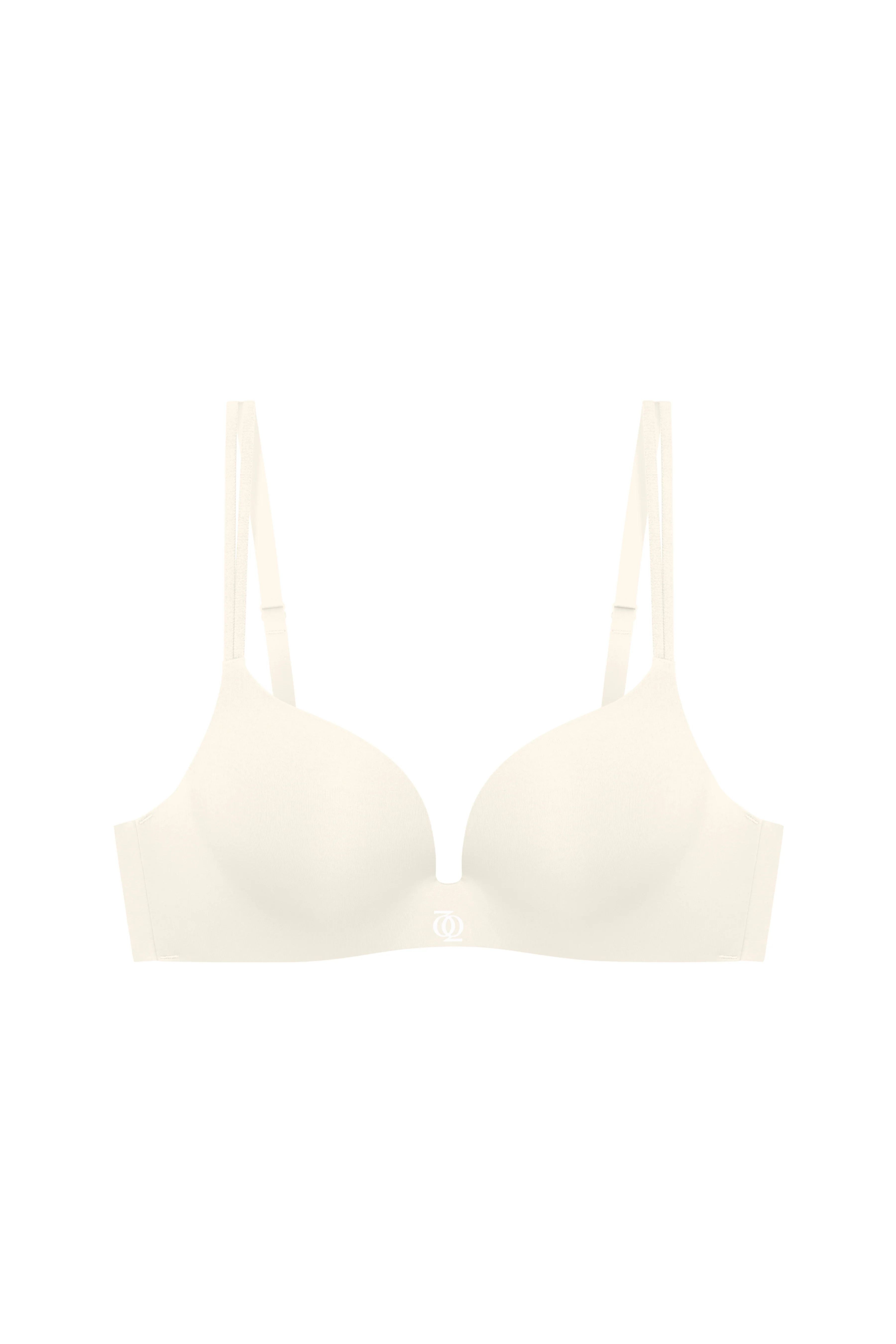 Second Skin Teardrop Push Up Bra Vanilla