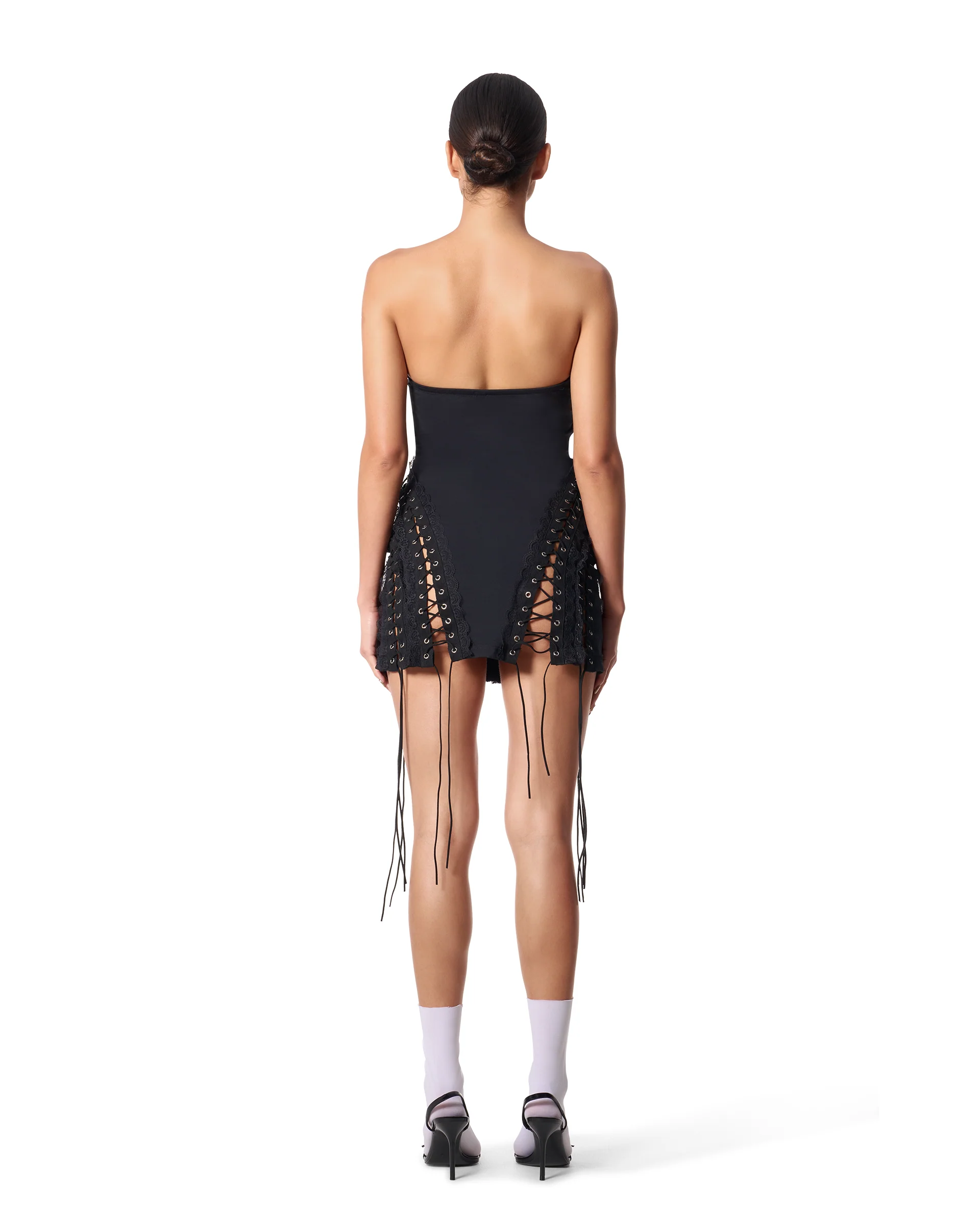 Sorry I'm Late Dress Black - Image 12