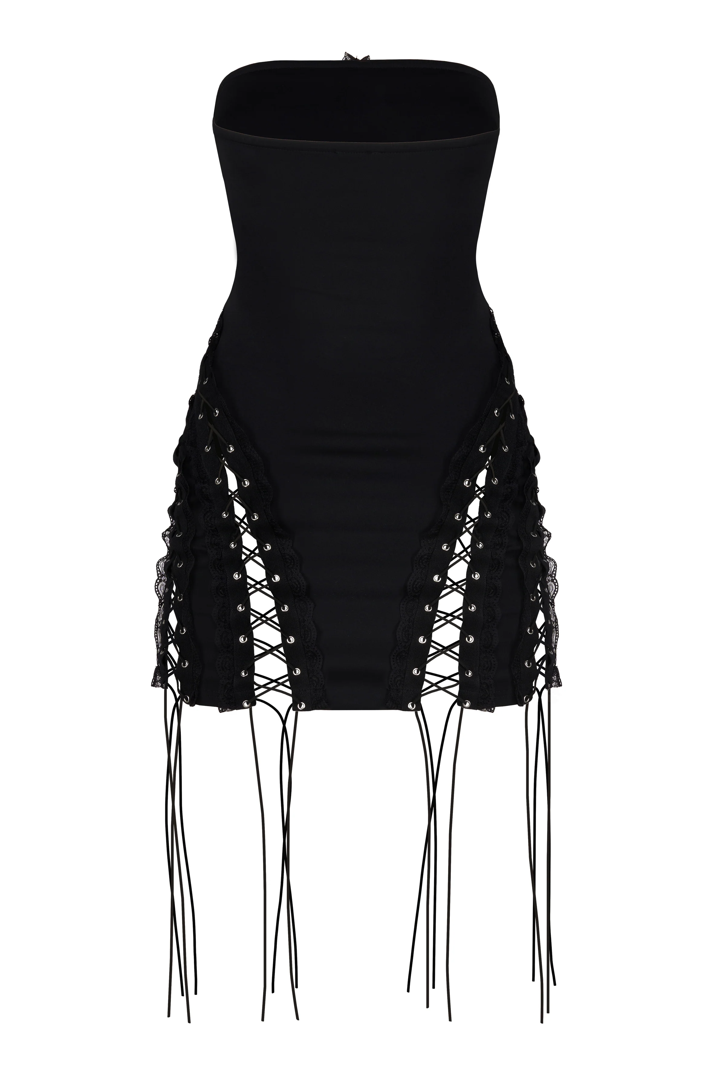 Sorry I'm Late Dress Black - Image 15