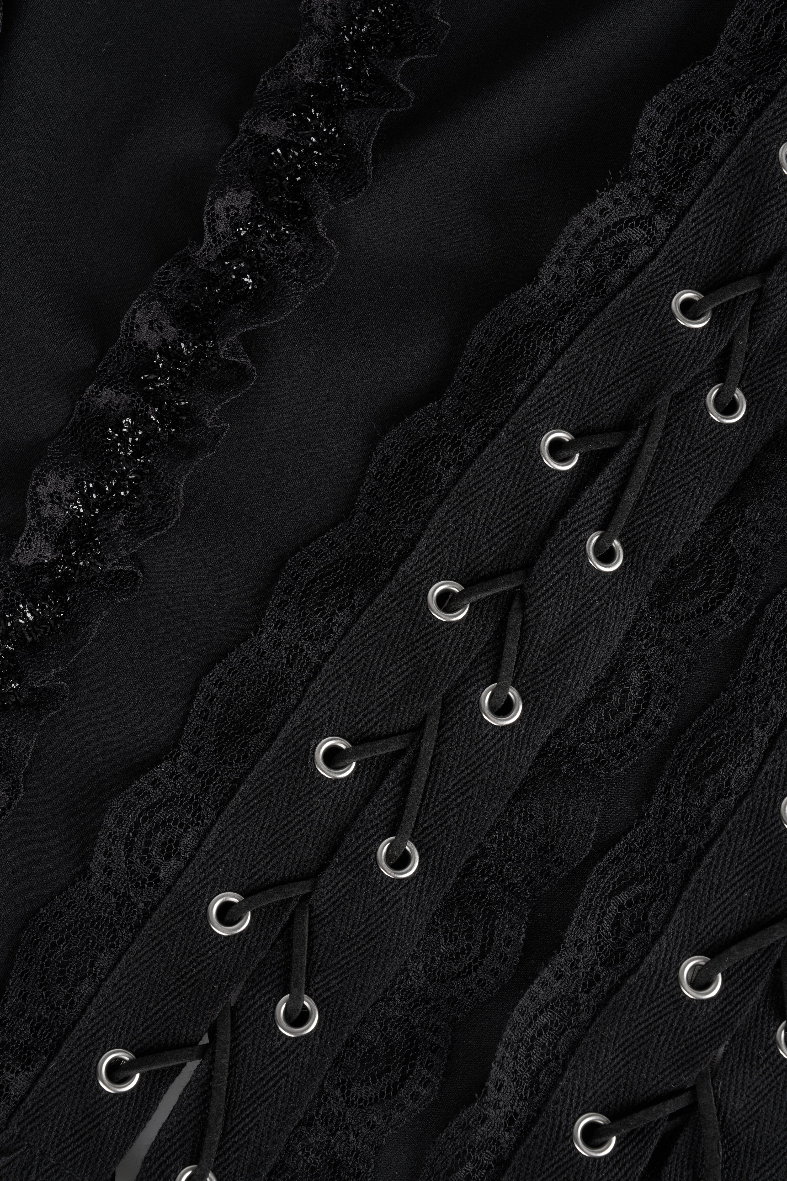 Sorry I'm Late Dress Black - Image 7